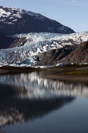 Mendenhall Glacier  Near Juneau
